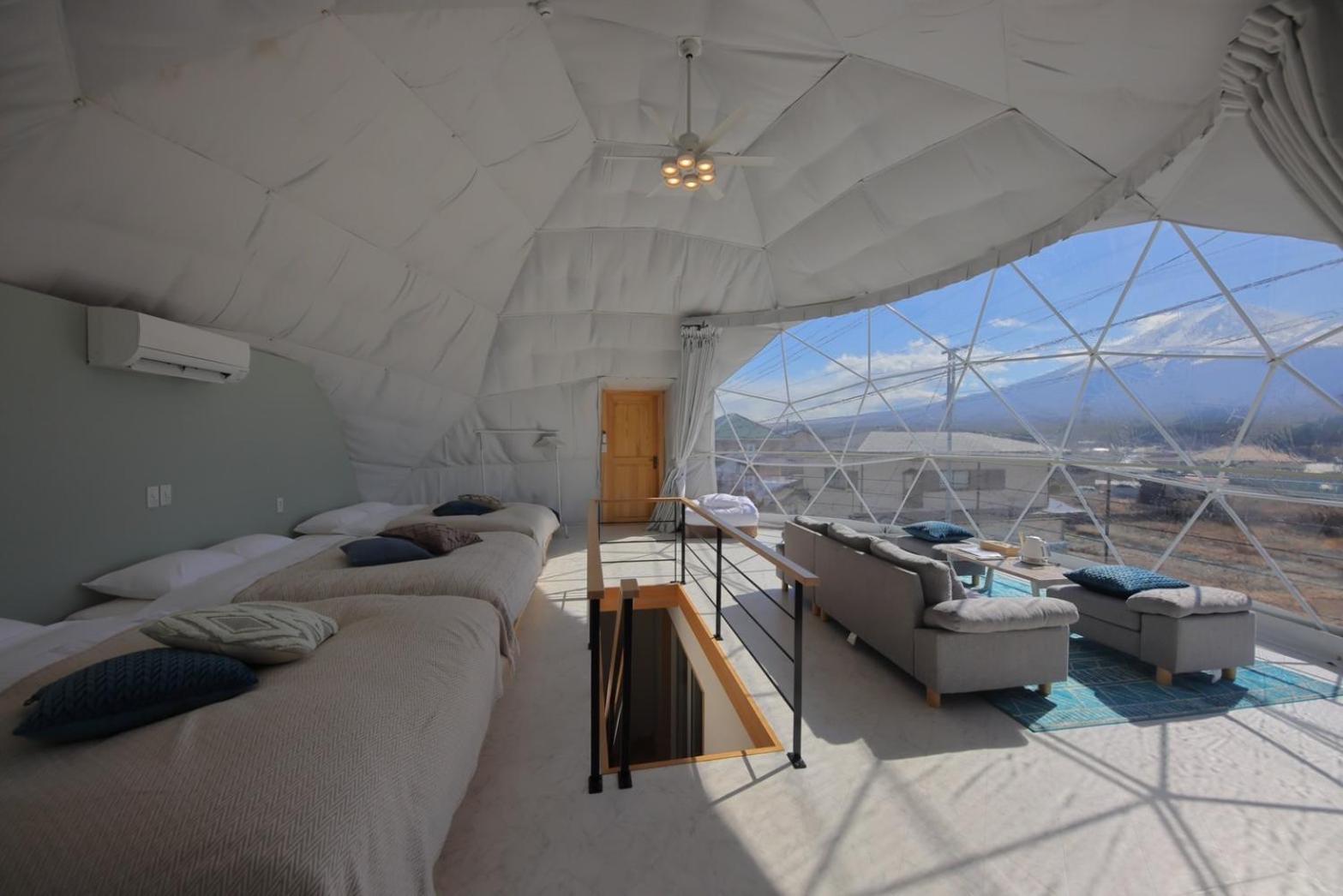 ホテル Glamping Dome Yoshimura 富士河口湖町 エクステリア 写真